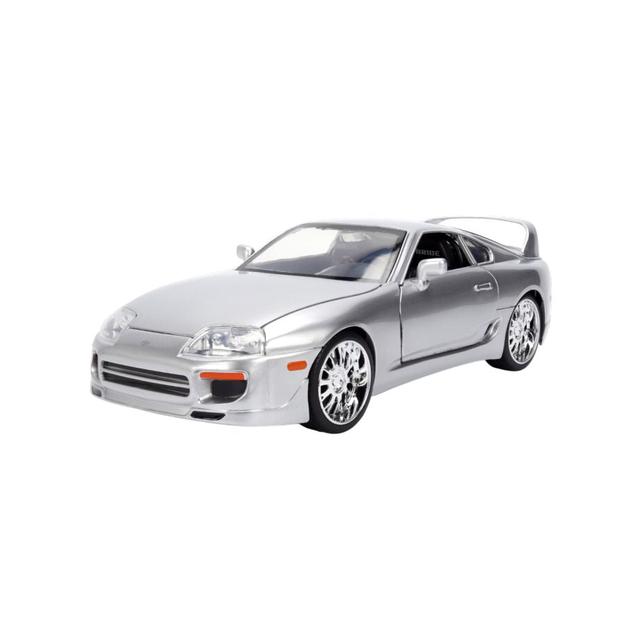 JDM Tuners - 1995 Toyota Supra (Silver) 1:24 Scale Diecast Vehicle