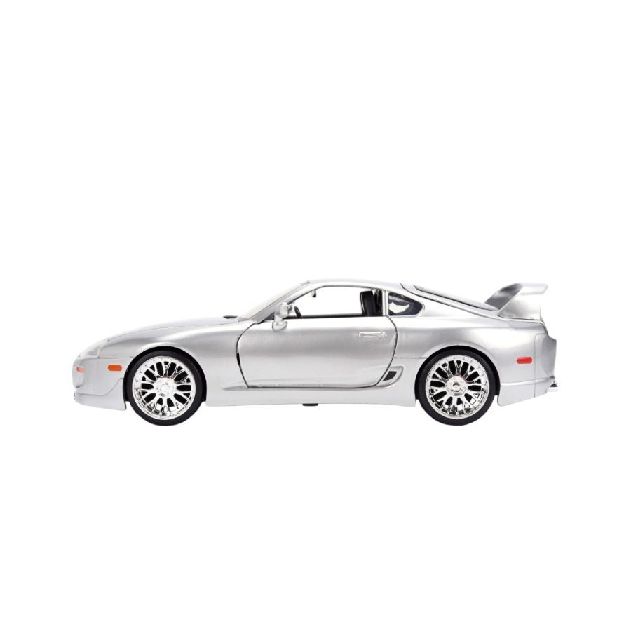 JDM Tuners - 1995 Toyota Supra (Silver) 1:24 Scale Diecast Vehicle