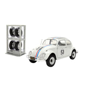 Herbie the Lovebug - VW Beetle (with Wheel Rack) 1:24 Scale Diecast Vehicle