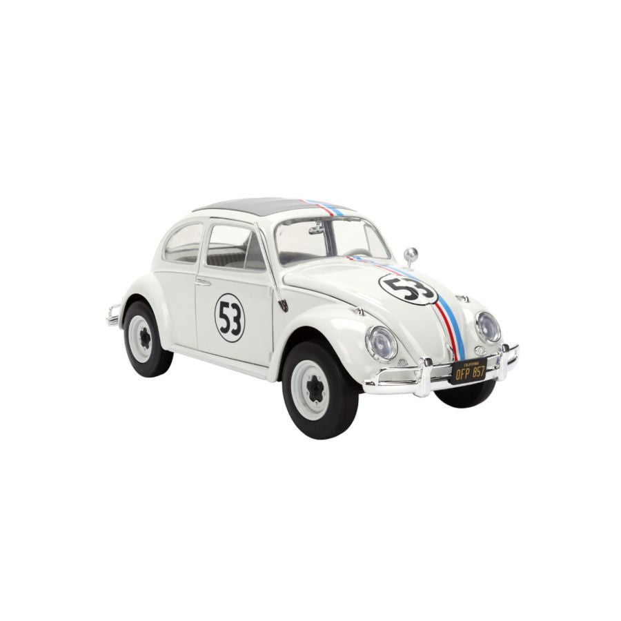Herbie the Lovebug - VW Beetle (with Wheel Rack) 1:24 Scale Diecast Vehicle
