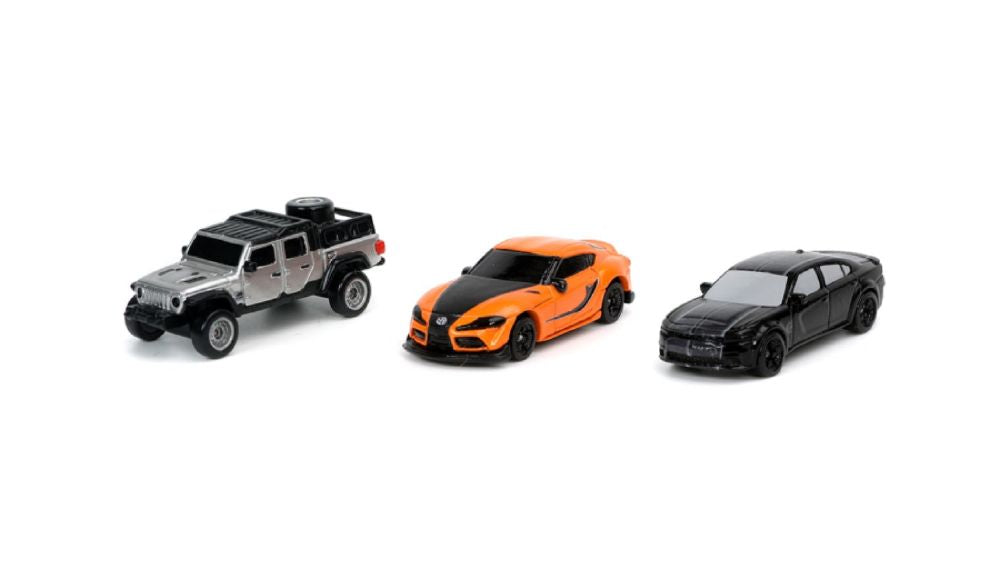 Fast And Furious - Nano Vehicle Assortment B Display Of 8 (Model Car)
