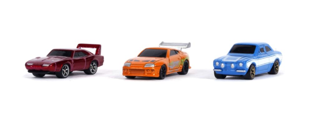 Fast And Furious - Nano Hollywood Rides Vehicle Assortment Display Of 8 (Model Car)