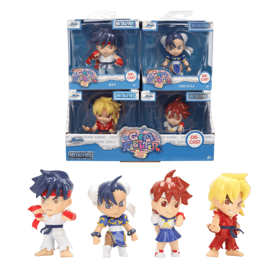 Super Gem Fighter - 2.5″ Metalfigs Assortment (Display of 12)