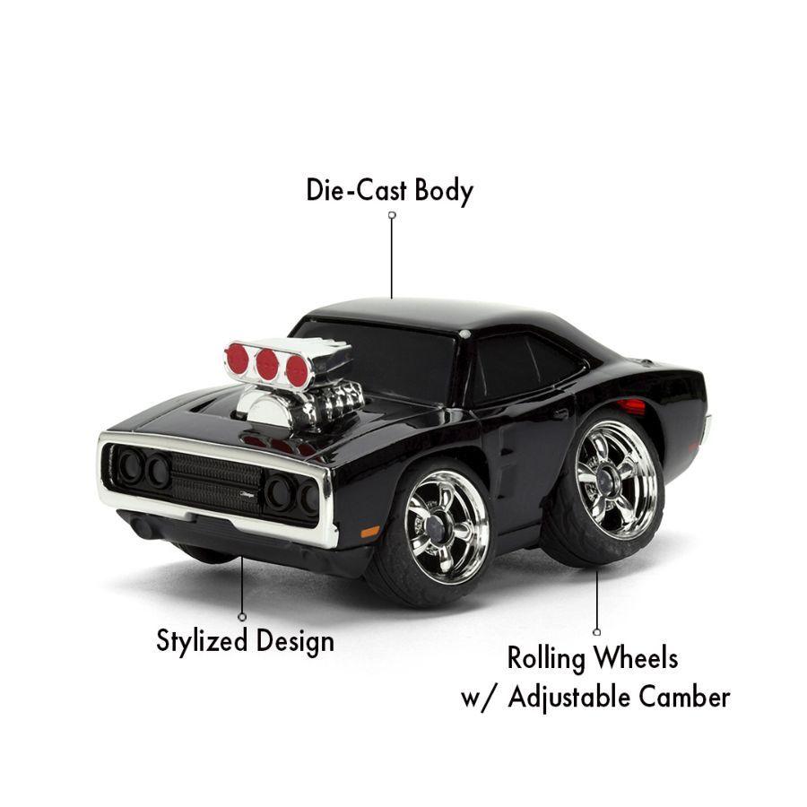 Fast And Furious - Small Blocks 1:28 Scale Diecast Assortment Display Of 6 (Model Car)
