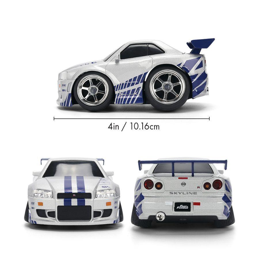 Fast And Furious - Small Blocks 1:28 Scale Diecast Assortment Display Of 6 (Model Car)