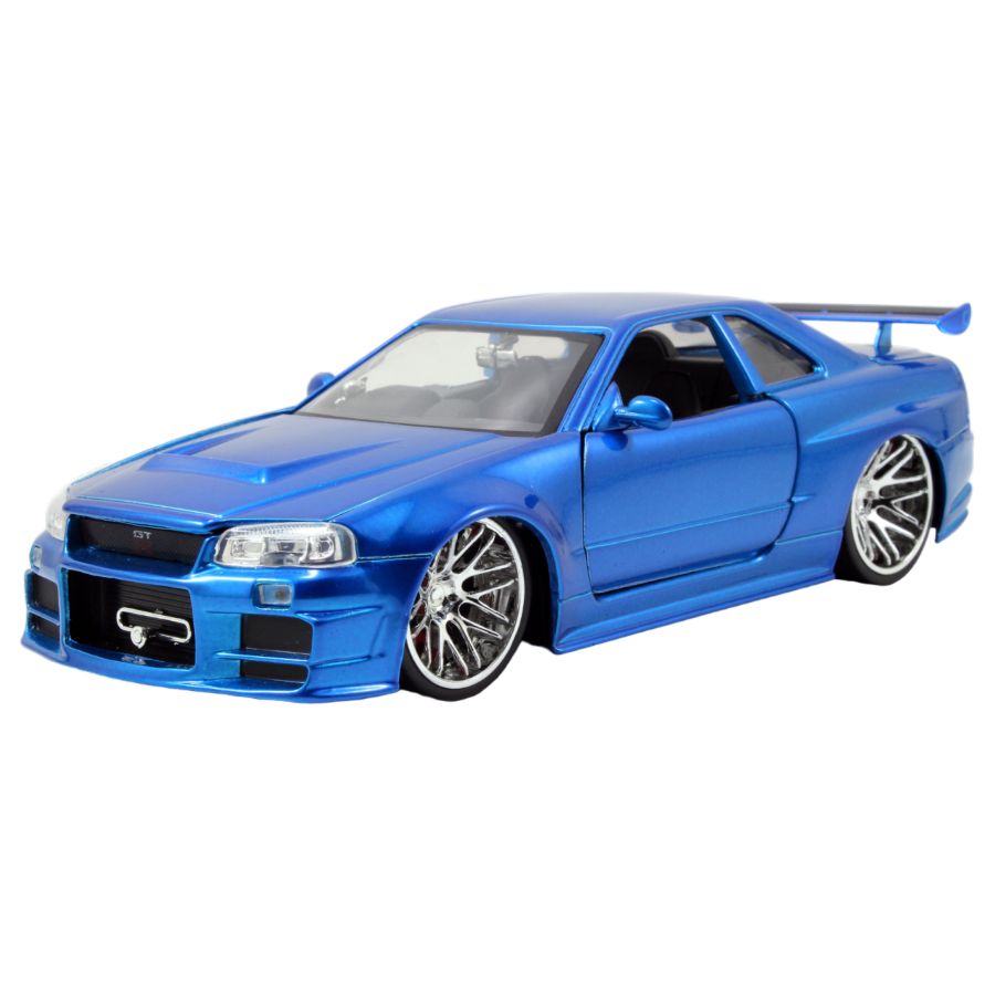 Fast & Furious - ’02 Nissan Skyline GT-R R34 1:24 Scale Hollywood Ride