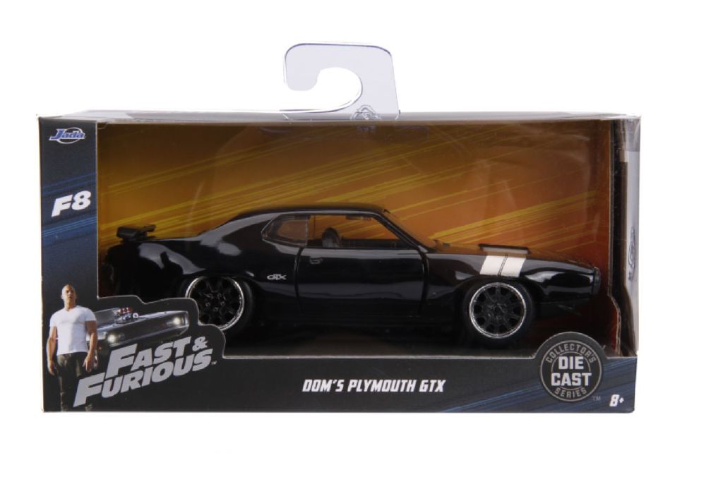 Fast And Furious 8 - 1972 Plymouth GTX 1:32 Scale Hollywood Ride (Model Car)