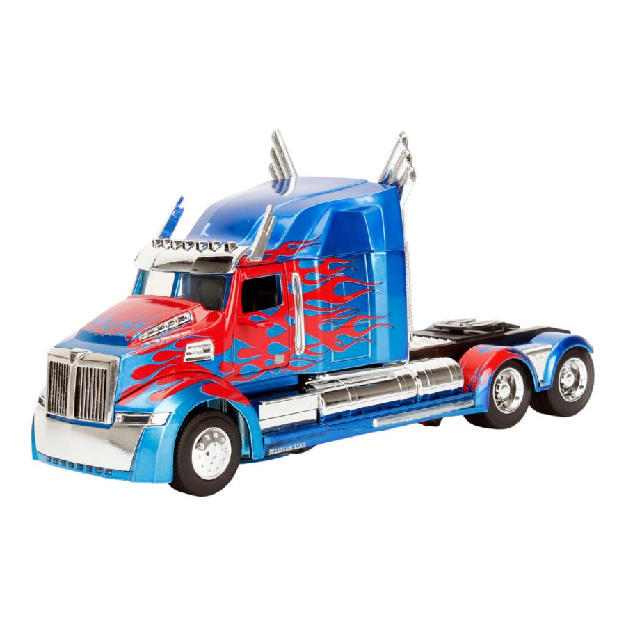 Transformers 5: The Last Knight - Optimus Prime Western Star 1:24 Hollywood Ride