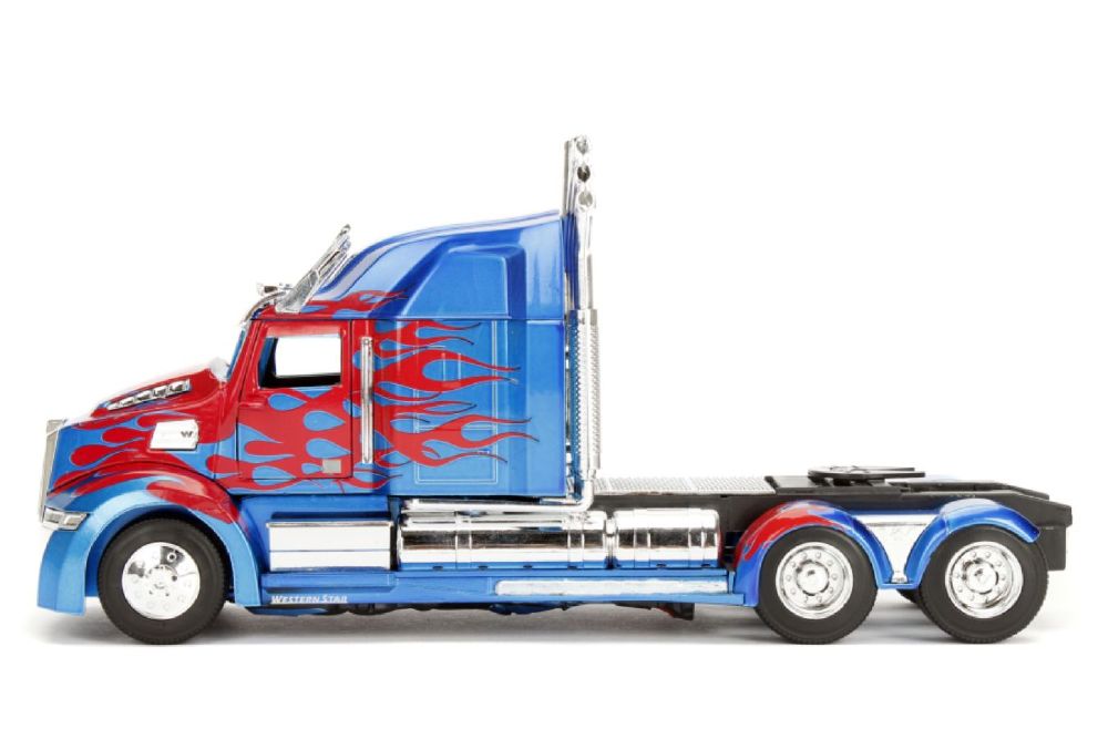 Transformers 5: The Last Knight - Optimus Prime Western Star 1:24 Hollywood Ride