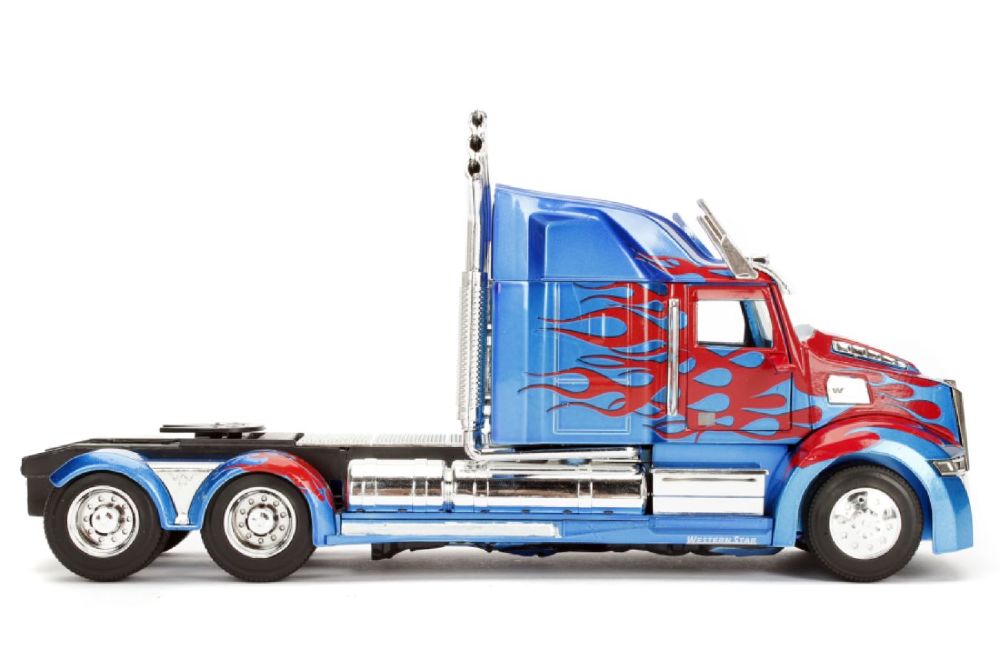 Transformers 5: The Last Knight - Optimus Prime Western Star 1:24 Hollywood Ride