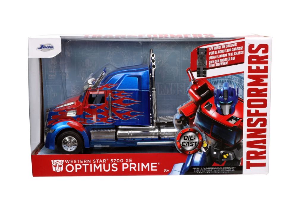 Transformers 5: The Last Knight - Optimus Prime Western Star 1:24 Hollywood Ride