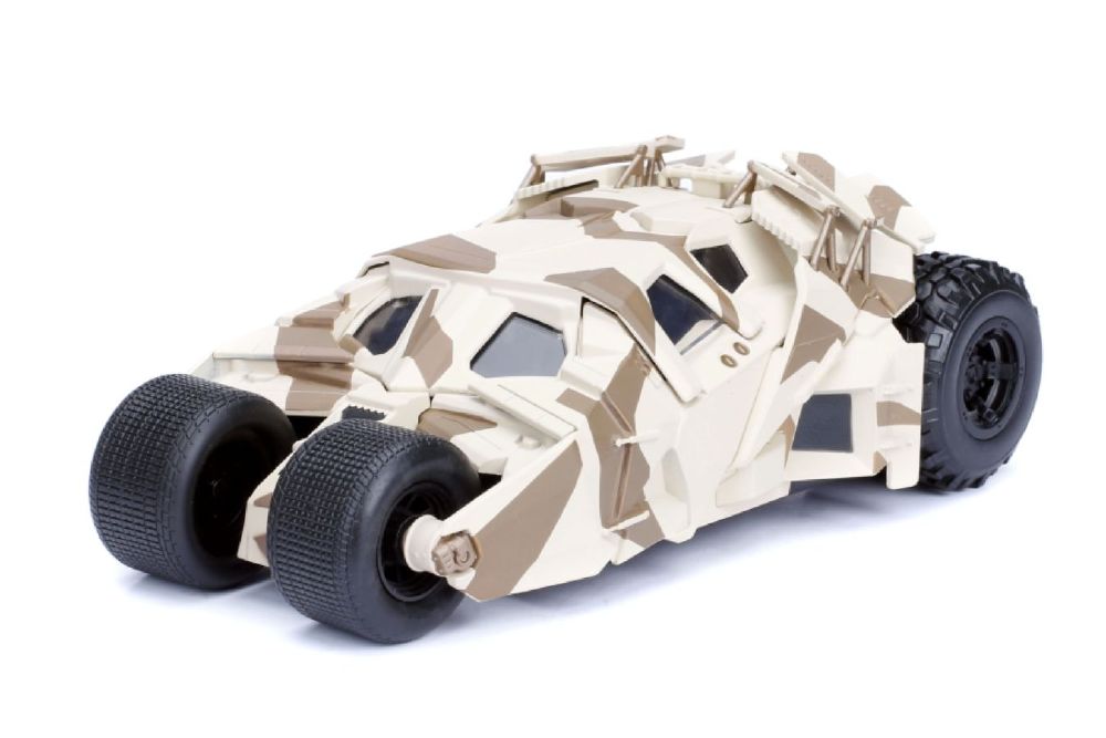 Batman The Dark Night - Batmobile Camo with Batman 1:24 Scale Hollywood Ride