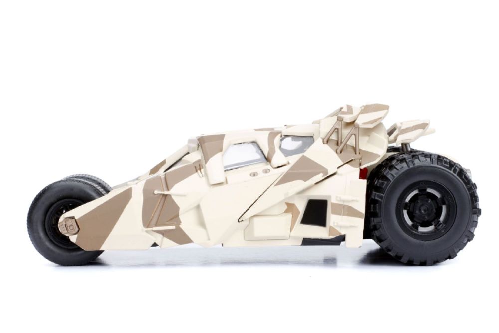 Batman The Dark Night - Batmobile Camo with Batman 1:24 Scale Hollywood Ride