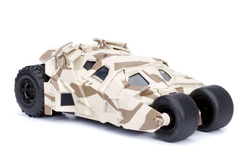 Batman The Dark Night - Batmobile Camo with Batman 1:24 Scale Hollywood Ride