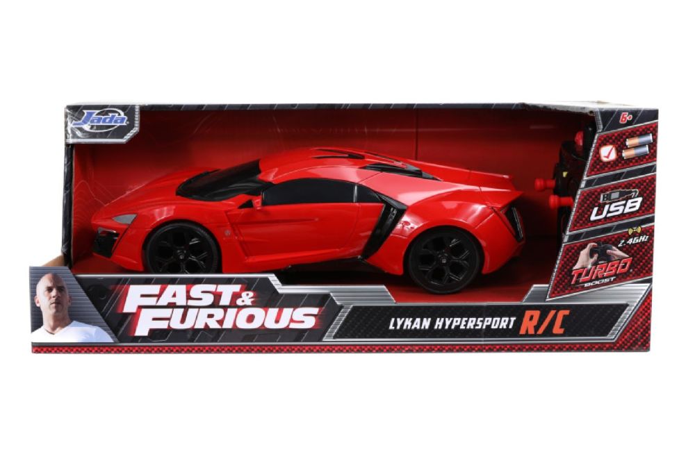 Fast And Furious - Lykan Hypersport 1:16 Scale Remote Control (Model Car)