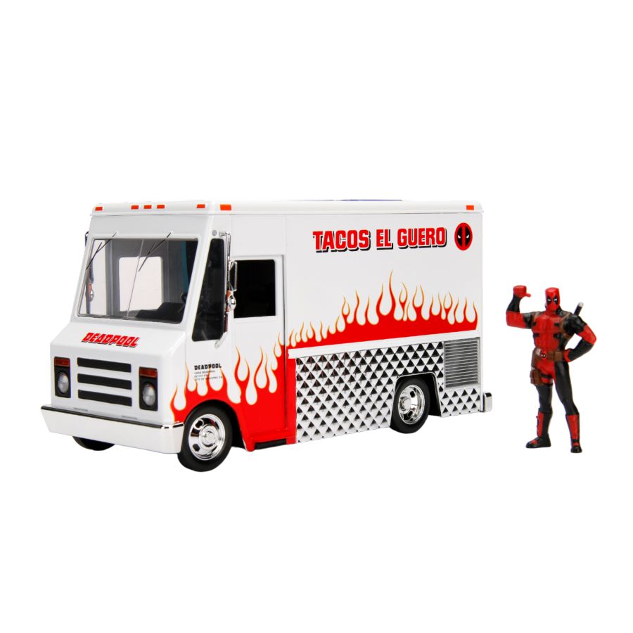 Deadpool (comics) - Food Truck Hollywood Rides 1:24 Scale Diecast Vehicle