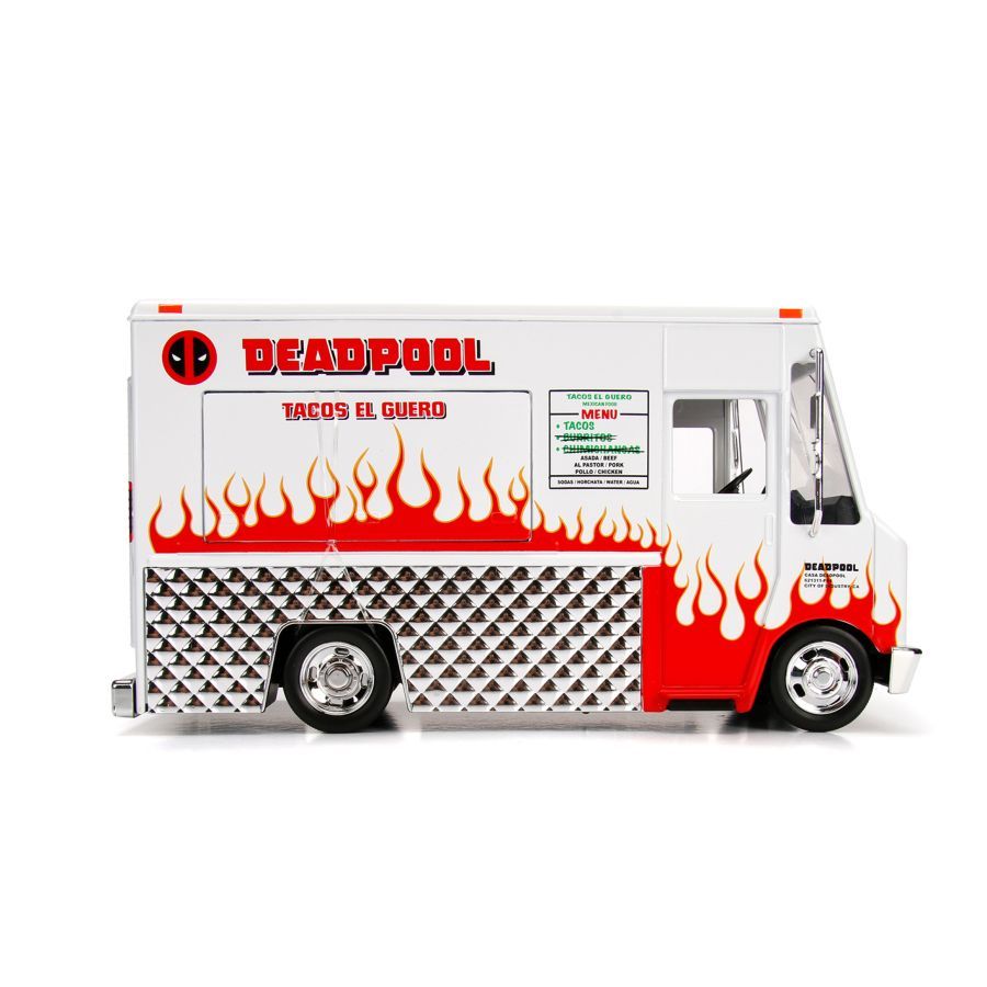 Deadpool (comics) - Food Truck Hollywood Rides 1:24 Scale Diecast Vehicle