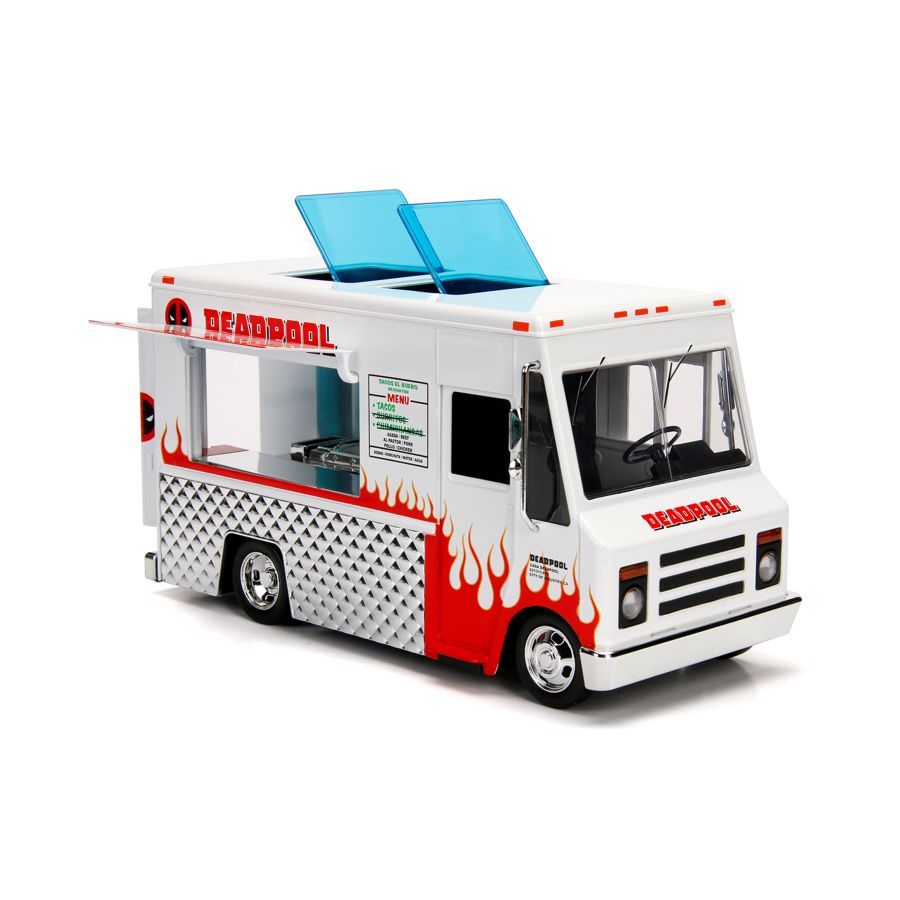 Deadpool (comics) - Food Truck Hollywood Rides 1:24 Scale Diecast Vehicle