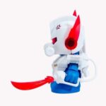 Kidrobot - Bot Mini Dam Gun 3" White Edition (Action Figure)