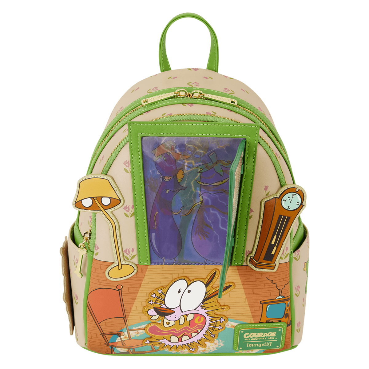 Courage the Cowardly Dog - Lenticular Loingefly Backpack
