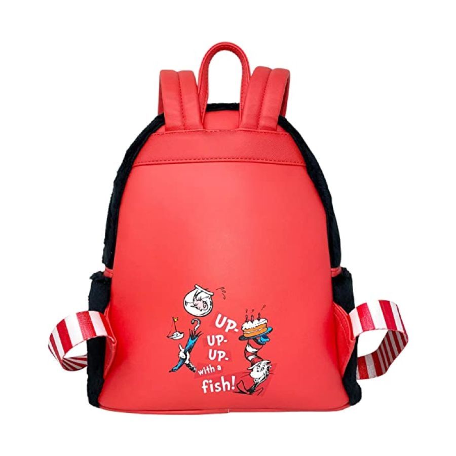 Dr Seuss - Cat In The Hat Faux Fur Cosplay (Loungefly Backpack)