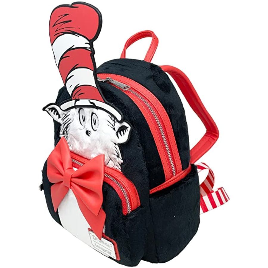 Dr Seuss - Cat In The Hat Faux Fur Cosplay (Loungefly Backpack)
