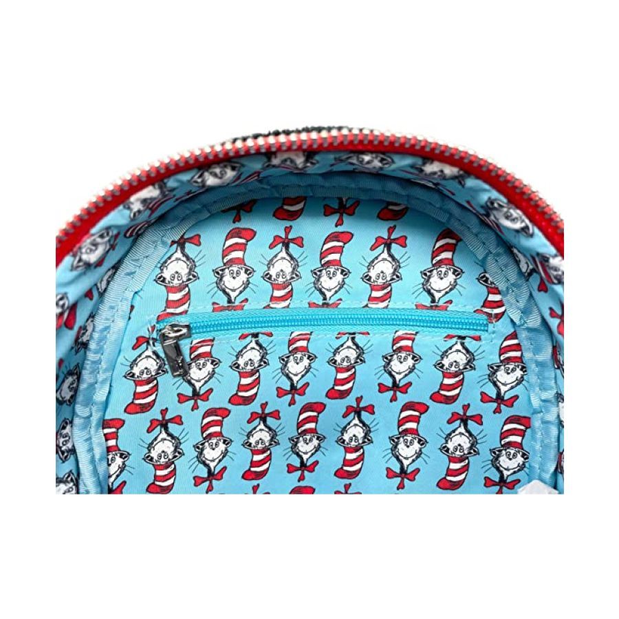 Dr Seuss - Cat In The Hat Faux Fur Cosplay (Loungefly Backpack)