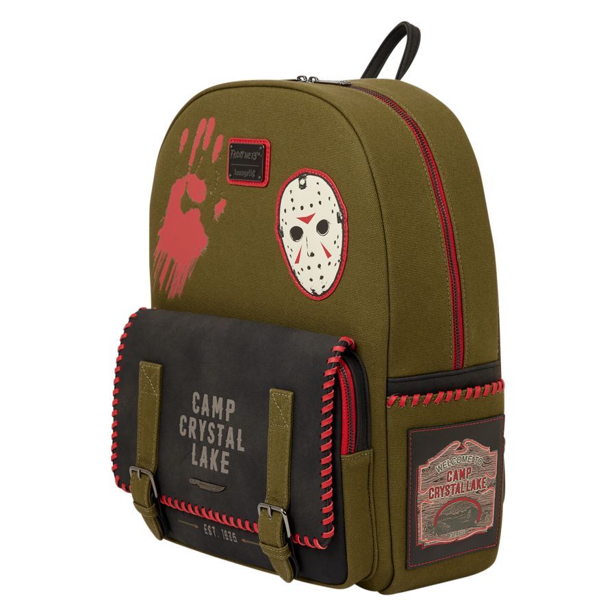 Friday The 13th - Camp Crystal Lake Glow Full-Size (Loungefly Backpack)