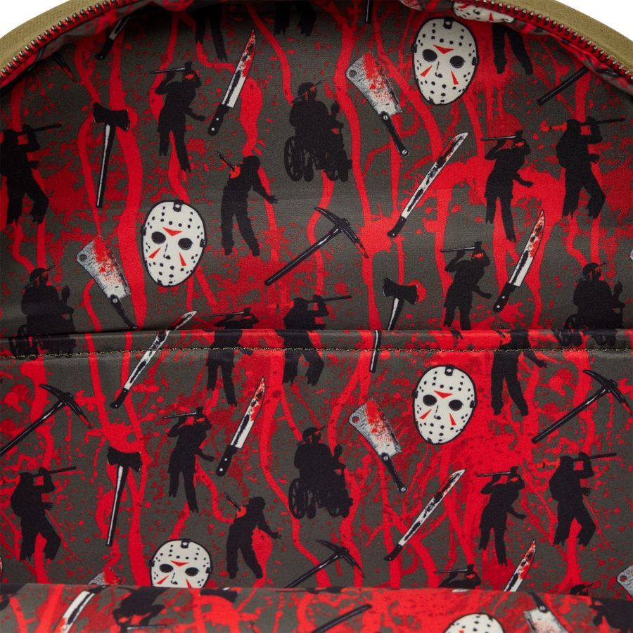 Friday The 13th - Camp Crystal Lake Glow Full-Size (Loungefly Backpack)
