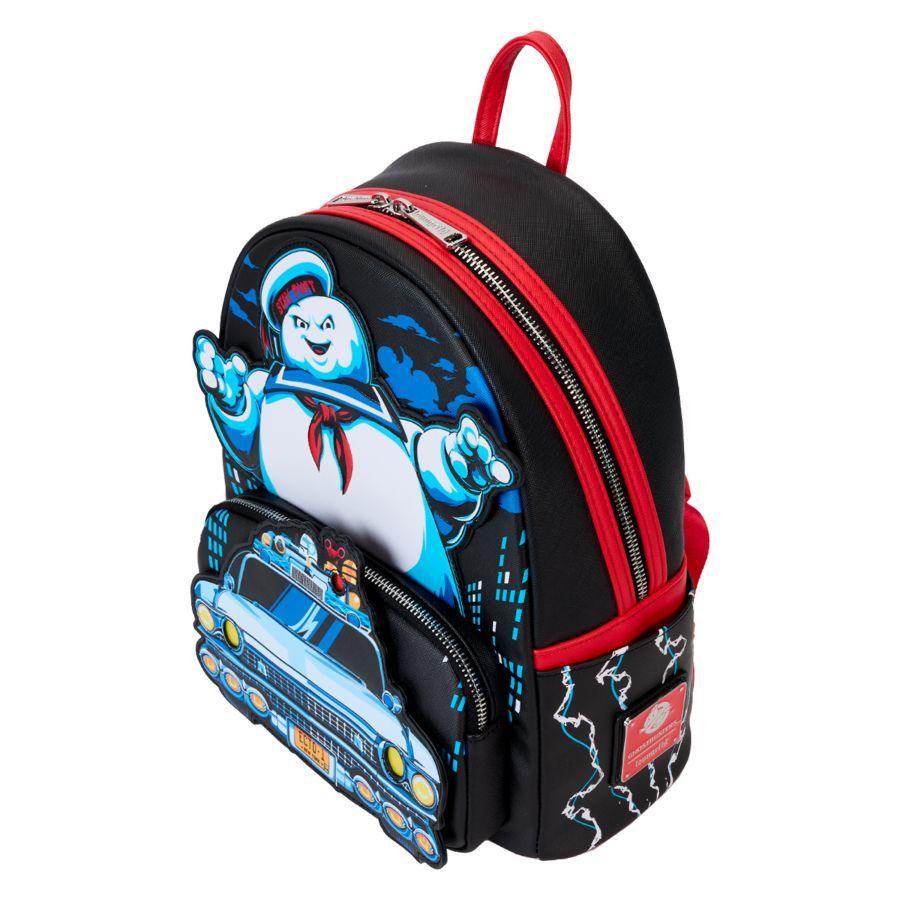 Ghostbusters- Stay Puff Chasing Loungefly Backpack
