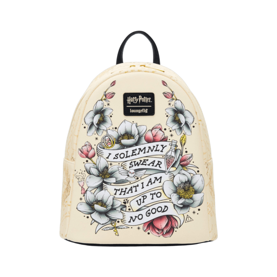 Harry Potter - Marauder’s Map Floral Mini (Loungefly Backpack)