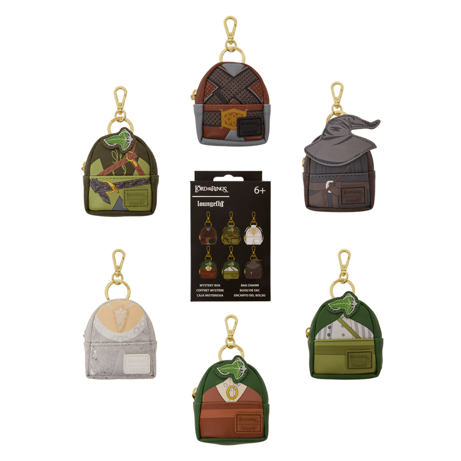The Lord Of The Rings - Characters Mystery Mini Backpack Keychain (Loungefly Bag Charm)