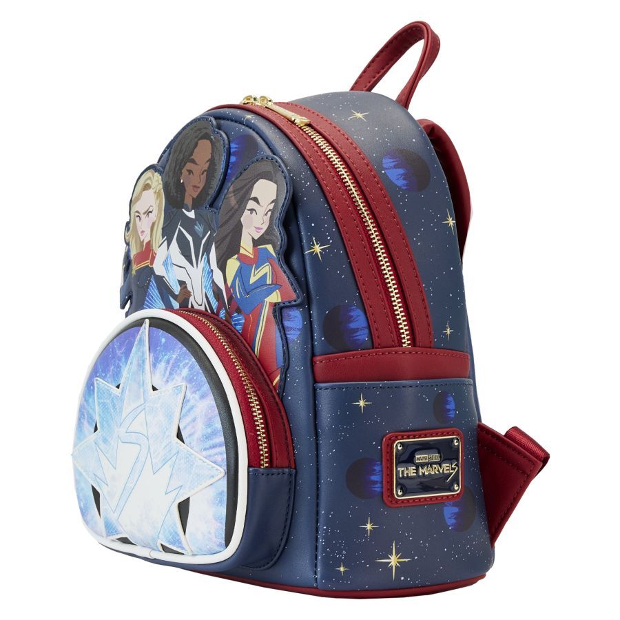 The Marvels (2023) - Group Symbol Glow Mini (Loungefly Backpack)