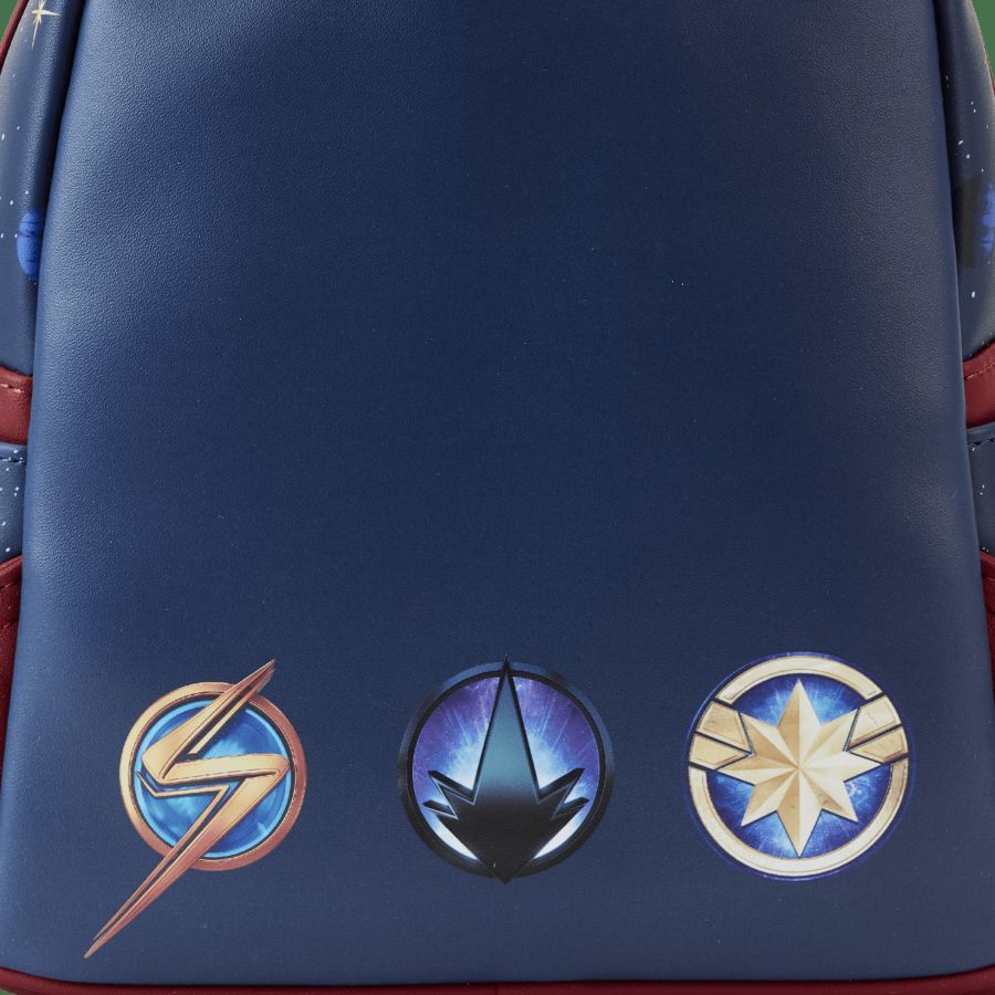 The Marvels (2023) - Group Symbol Glow Mini (Loungefly Backpack)