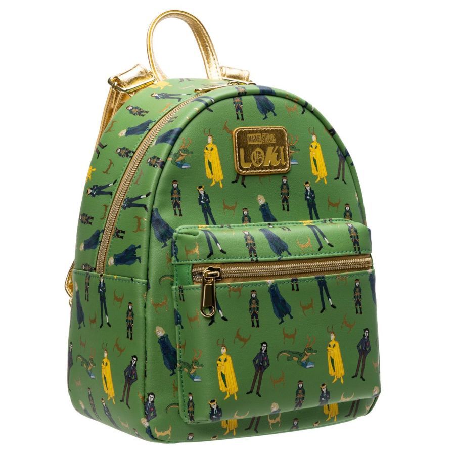 Loki TV - Loki Print Mini (Loungefly Backpack)