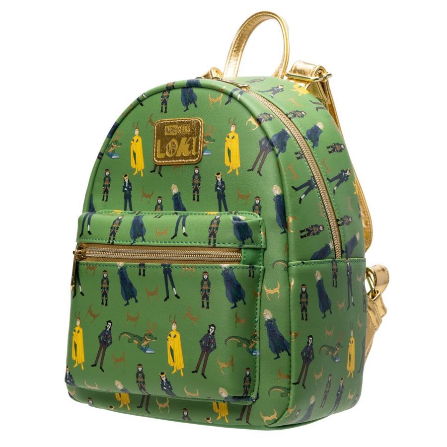 Loki TV - Loki Print Mini (Loungefly Backpack)