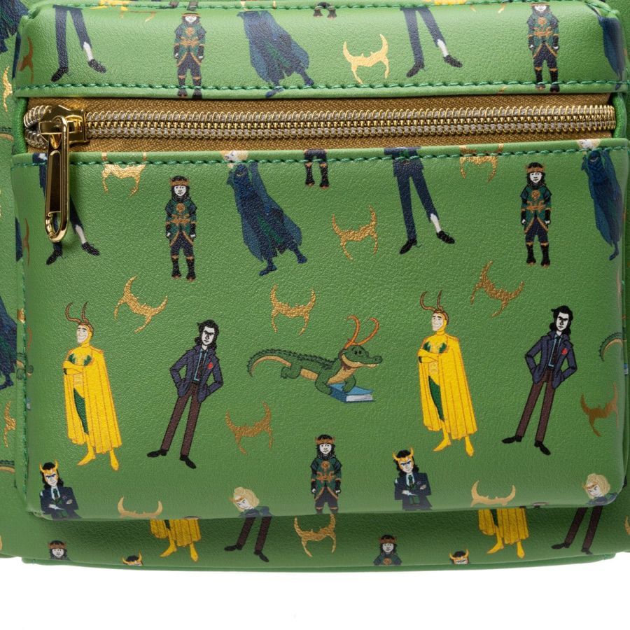 Loki TV - Loki Print Mini (Loungefly Backpack)