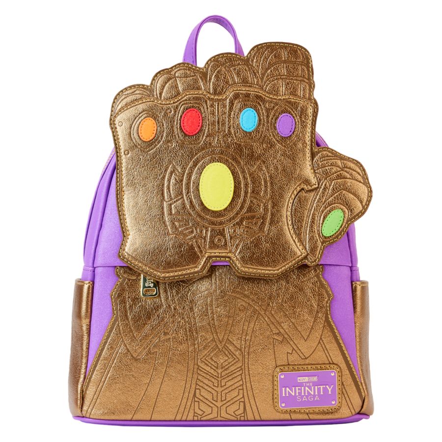 Marvel Comics - Thanos Gauntlet Metallic Mini (Loungefly Backpack)