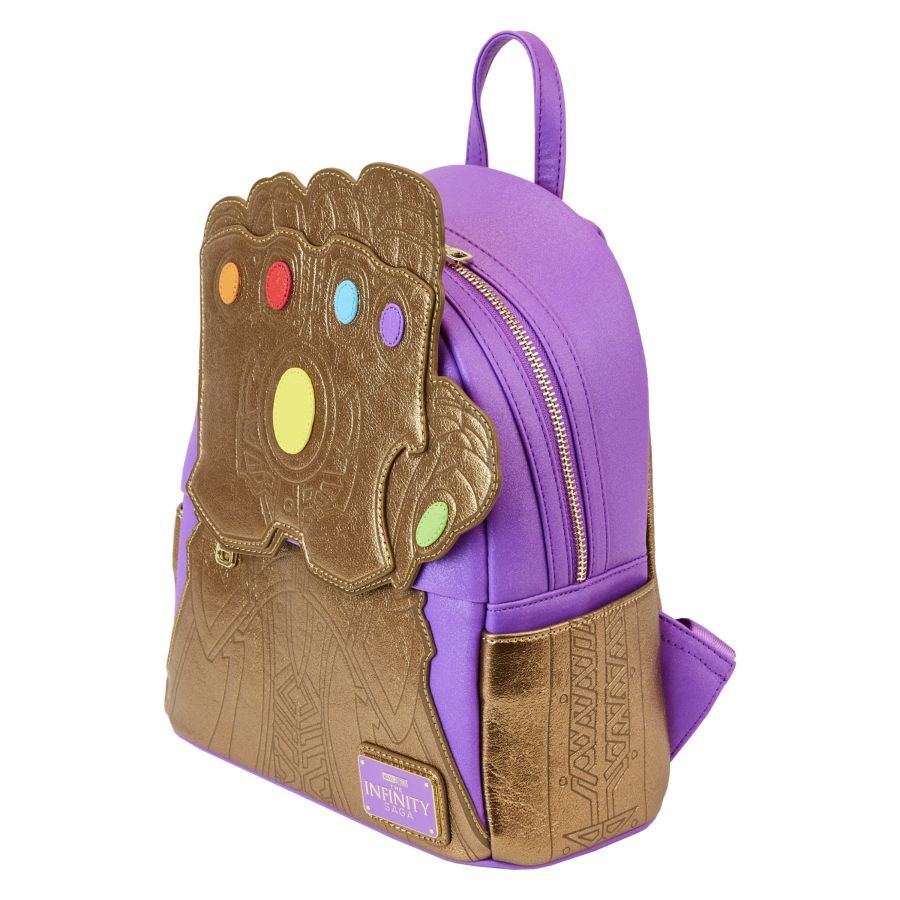Marvel Comics - Thanos Gauntlet Metallic Mini (Loungefly Backpack)