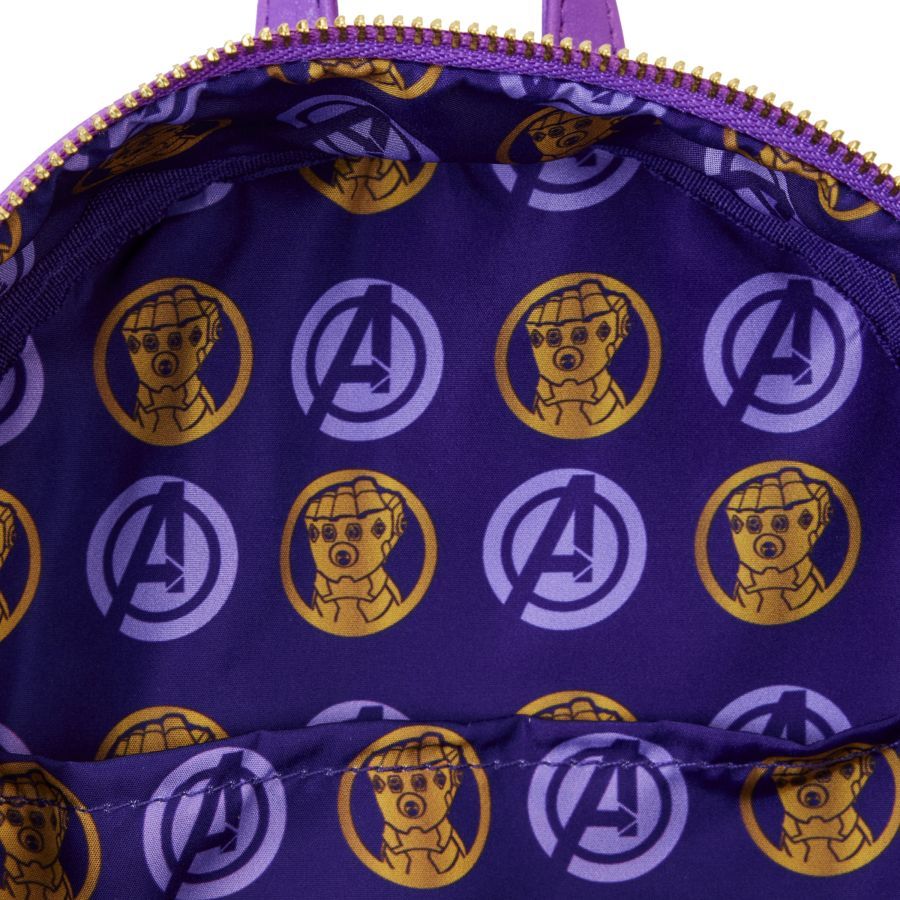 Marvel Comics - Thanos Gauntlet Metallic Mini (Loungefly Backpack)
