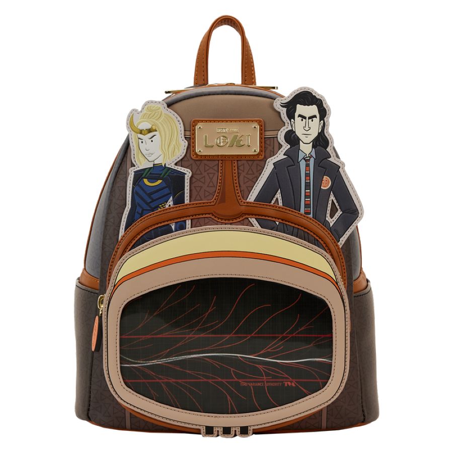 Loki TV - TVA Lenticular Multiverse Mini (Loungefly Backpack)