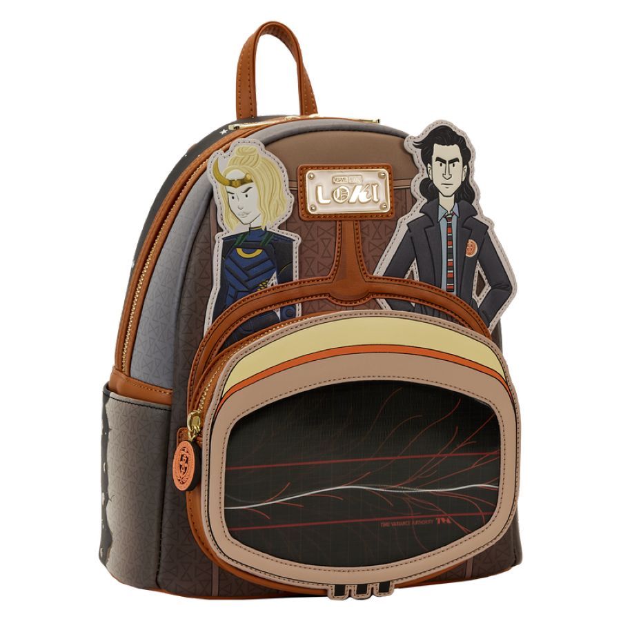 Loki TV - TVA Lenticular Multiverse Mini (Loungefly Backpack)