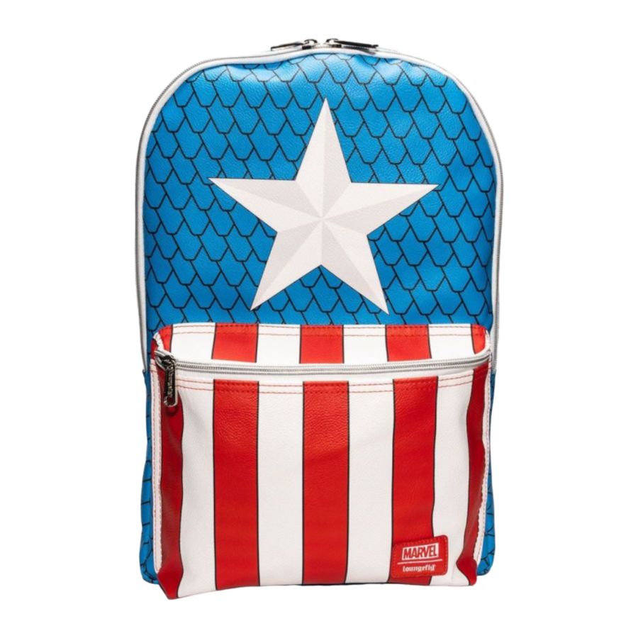Captain America - Costume Mini Backpack With Pin (Backpack)