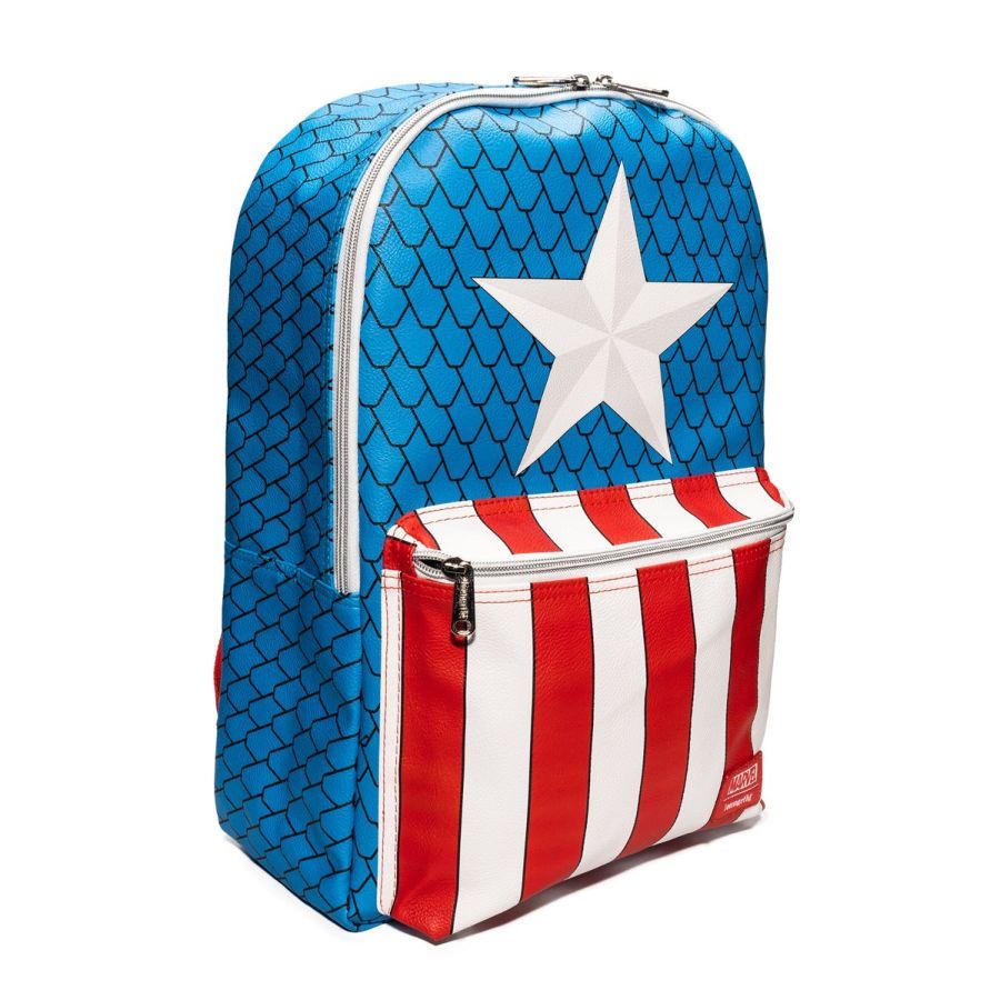 Captain America - Costume Mini Backpack With Pin (Backpack)