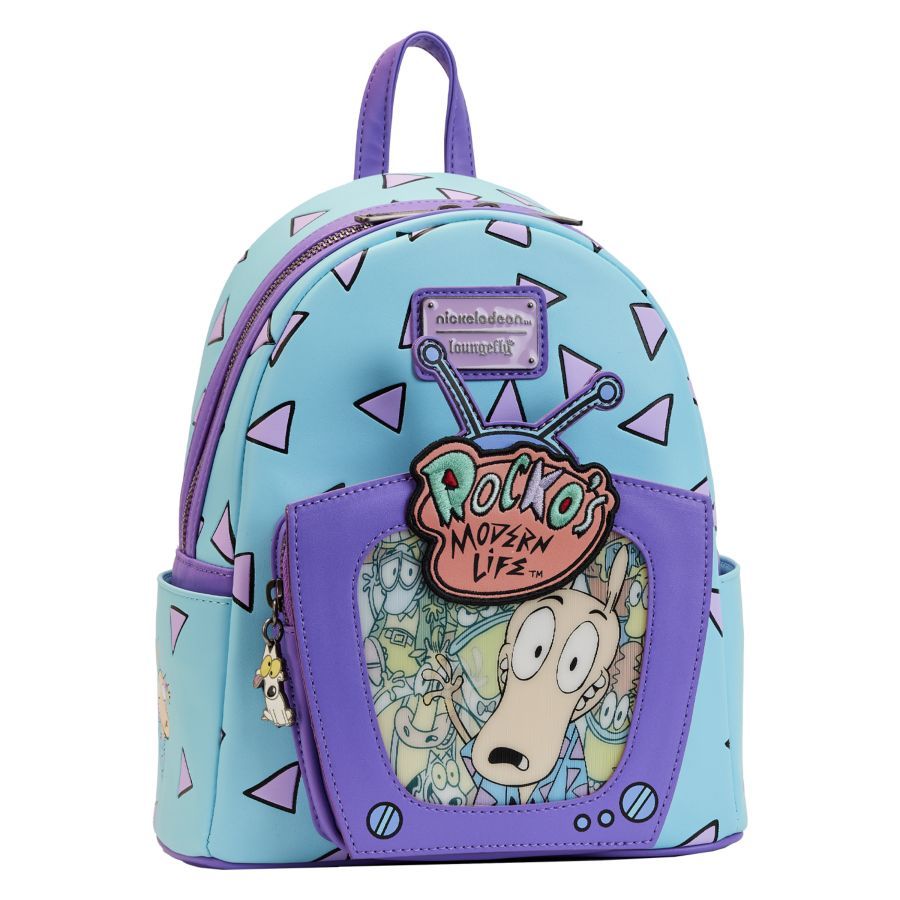 Rocko's Modern Life - Lenticular TV Mini (Loungefly Backpack)
