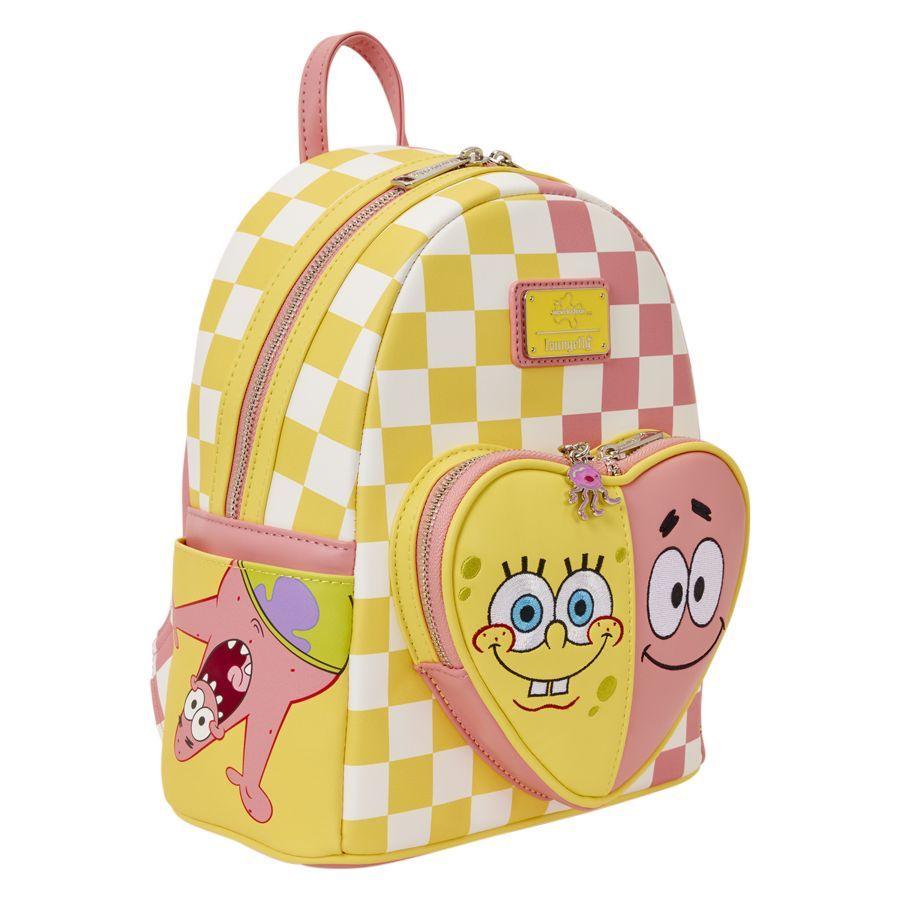 SpongeBob Squarepants - SpongeBob And Patrick Star Checkered Mini (Loungefly Backpack)