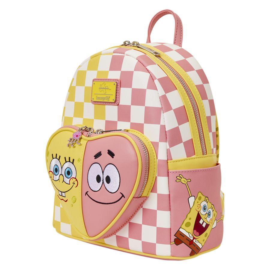 SpongeBob Squarepants - SpongeBob And Patrick Star Checkered Mini (Loungefly Backpack)