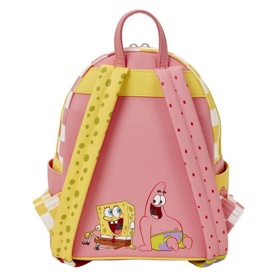 SpongeBob Squarepants - SpongeBob And Patrick Star Checkered Mini (Loungefly Backpack)