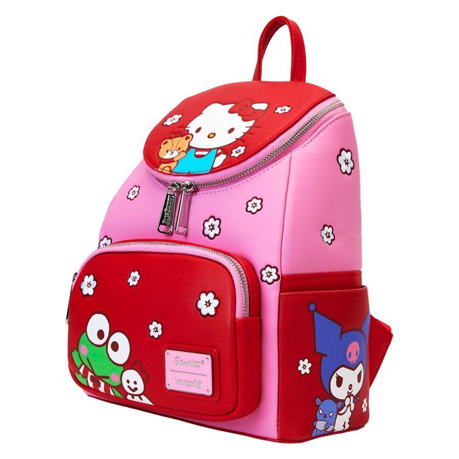 Hello Kitty - Hello Kitty & Friends Color Block Loungefly Backpack