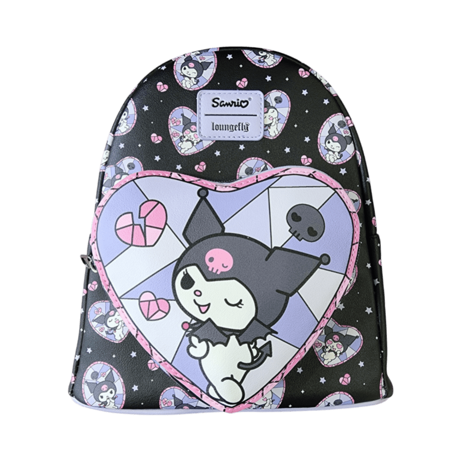 Kuromi - Stained Glass Mini (Loungefly Backpack)